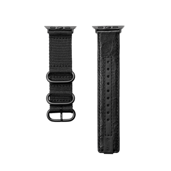 レザーウォッチバンド Apple Watch用 (NATOタイプ)