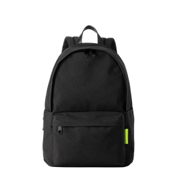 【数量限定型】NYLON BACKPACK S 003 ブラック×ライムグリーン