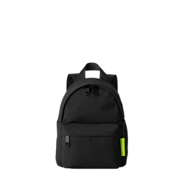 【数量限定型】NYLON BACKPACK XS 004 ブラック×ライムグリーン