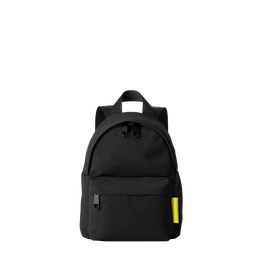 【数量限定型】NYLON BACKPACK XS 004 ブラック×ネオンイエロー