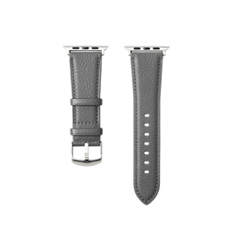 【数量限定色】レザーウォッチバンド Apple Watch用（ミディアムグレインレザー） グレー / L